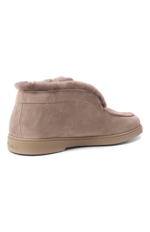 Замшевые ботинки Yalta Santoni WUYG58457TTGAPFR Бежевый  WUYG58457TTGAPFR Фото 5