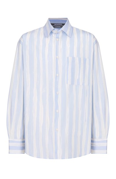 Мужская хлопковая рубашка JACQUEMUS, арт. 26ESHM00605/AW00691