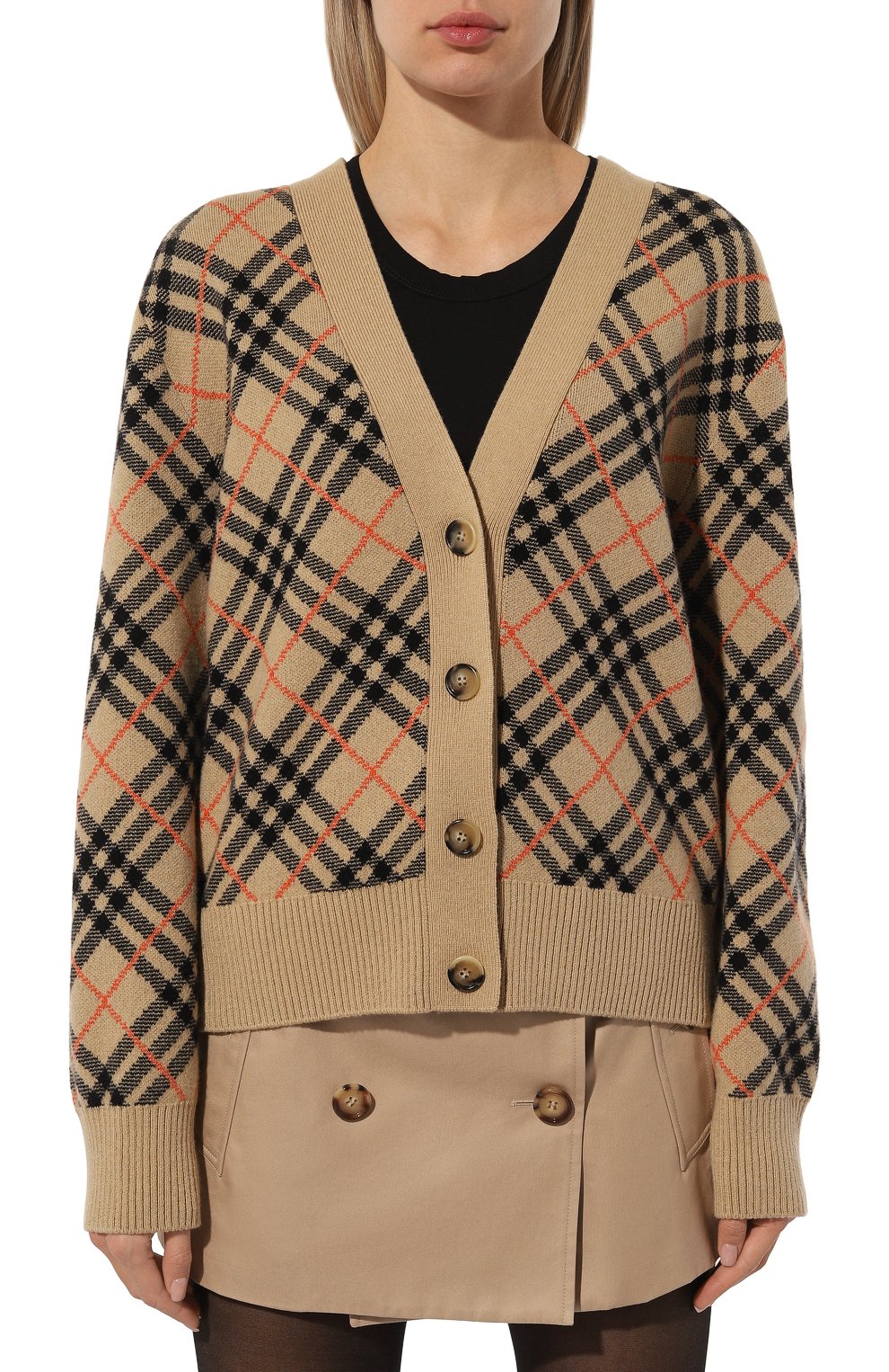 Кашемировый кардиган BURBERRY, арт. 8098673, фото 3