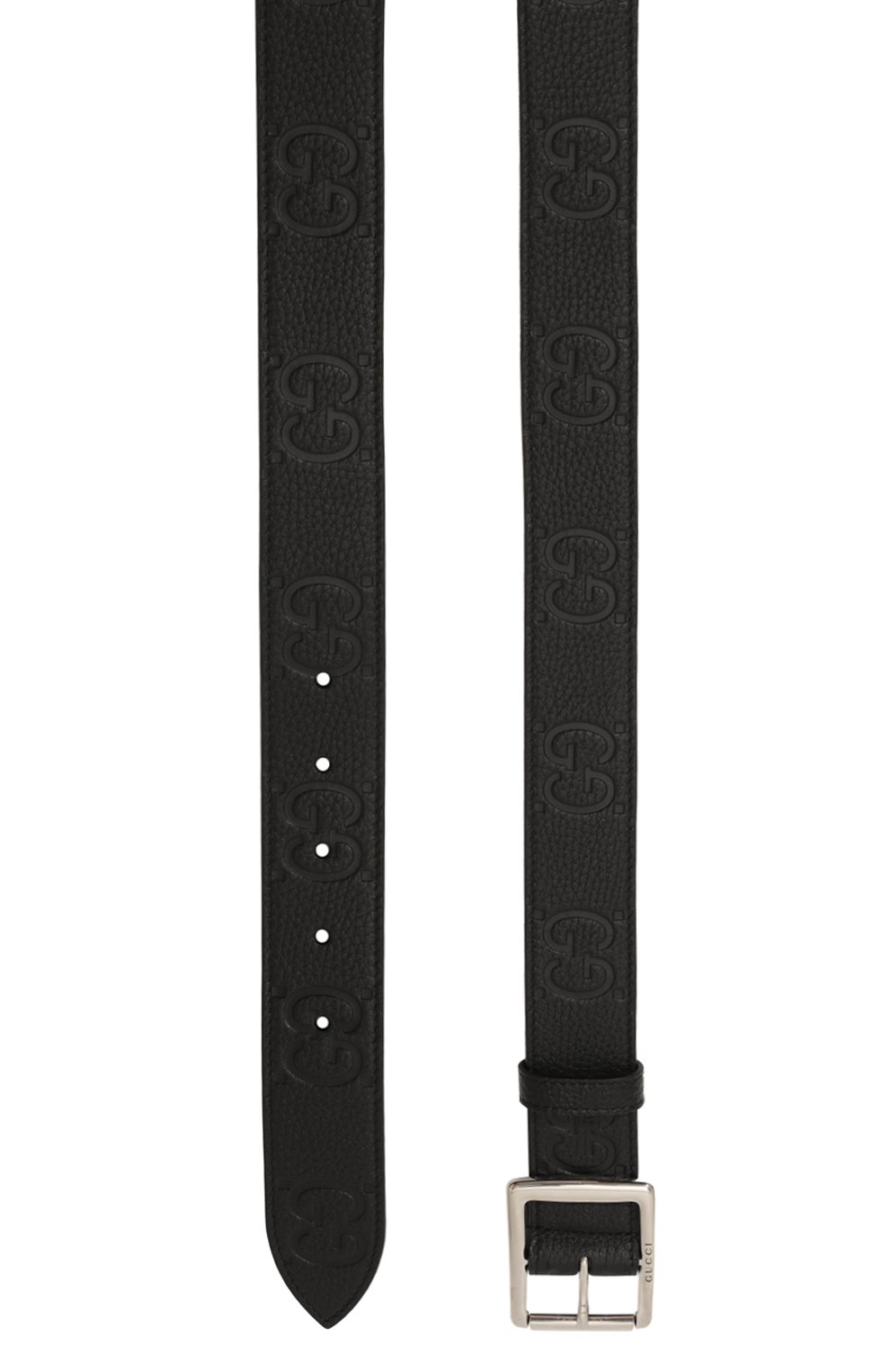 Кожаный ремень GUCCI черного цвета по цене 61950 руб., арт. 761567/AABZA, фото 3 Кожаный ремень GUCCI, арт. 761567/AABZA, фото 3