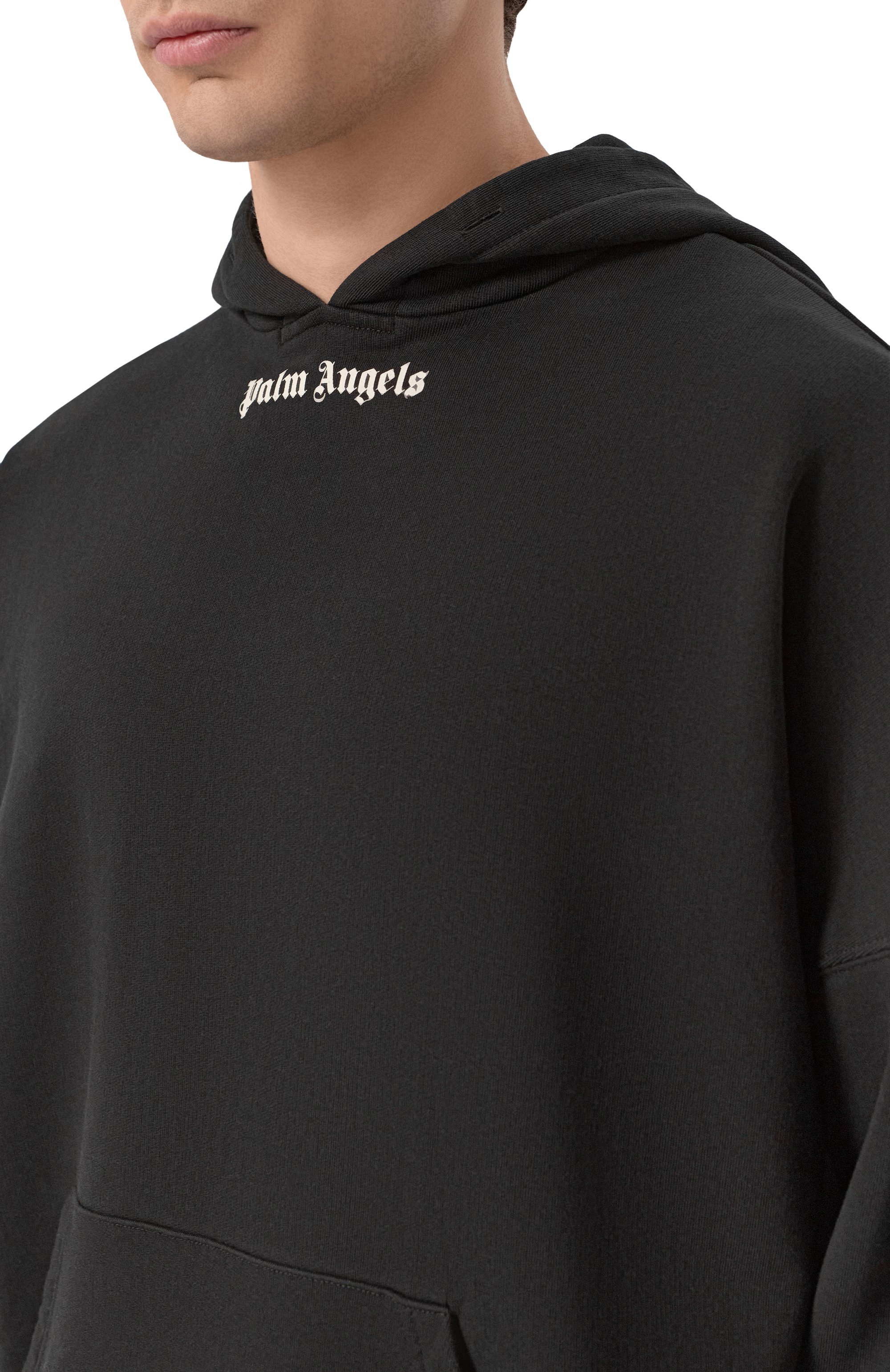 Хлопковое худи PALM ANGELS, арт. PMBB036S26FLE001, фото 5
