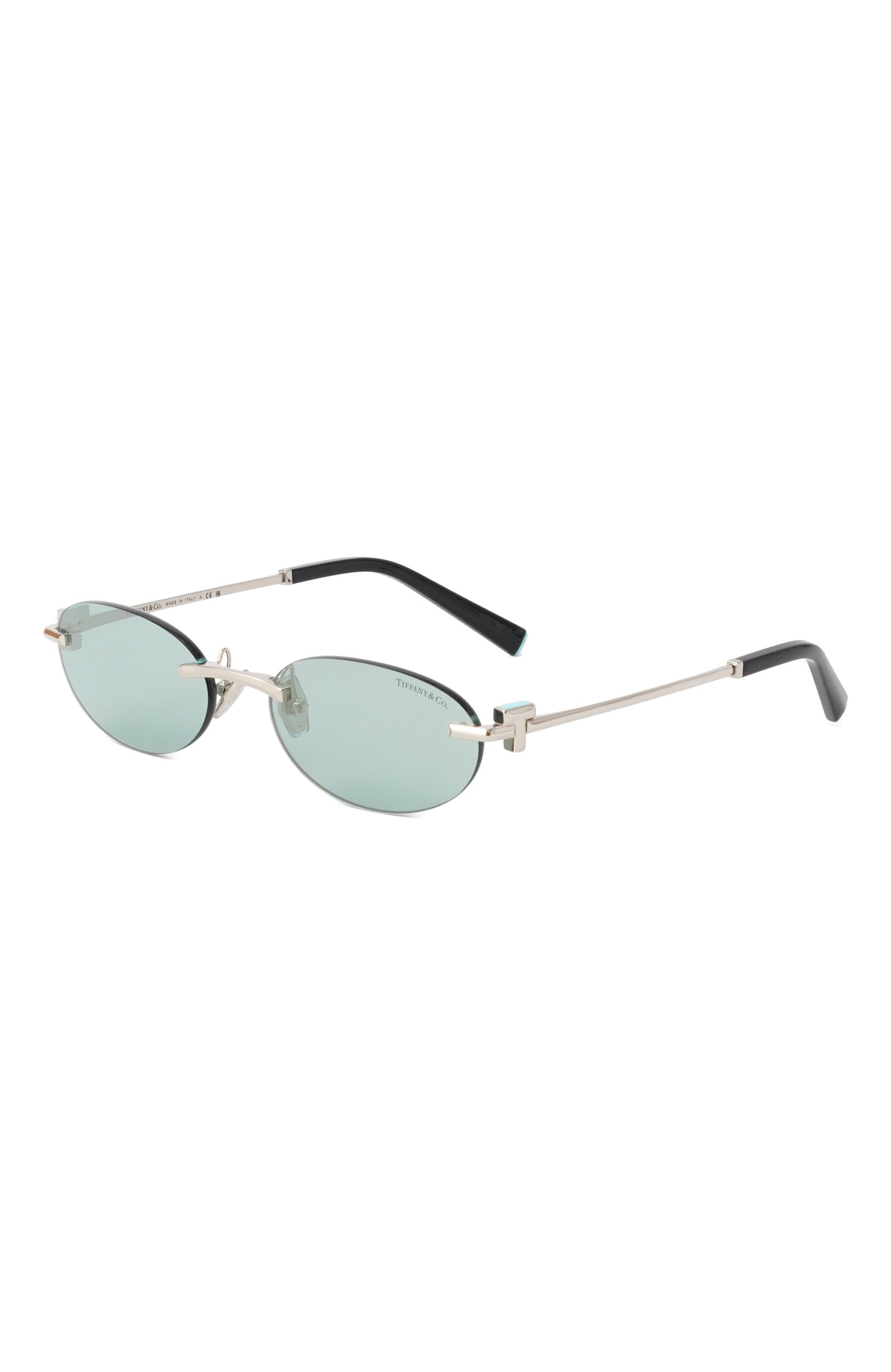 Солнцезащитные очки TIFFANY & CO. бирюзового цвета по цене 54950 руб., арт. 3119D-600165, фото 1 Солнцезащитные очки TIFFANY & CO., арт. 3119D-600165, фото 1