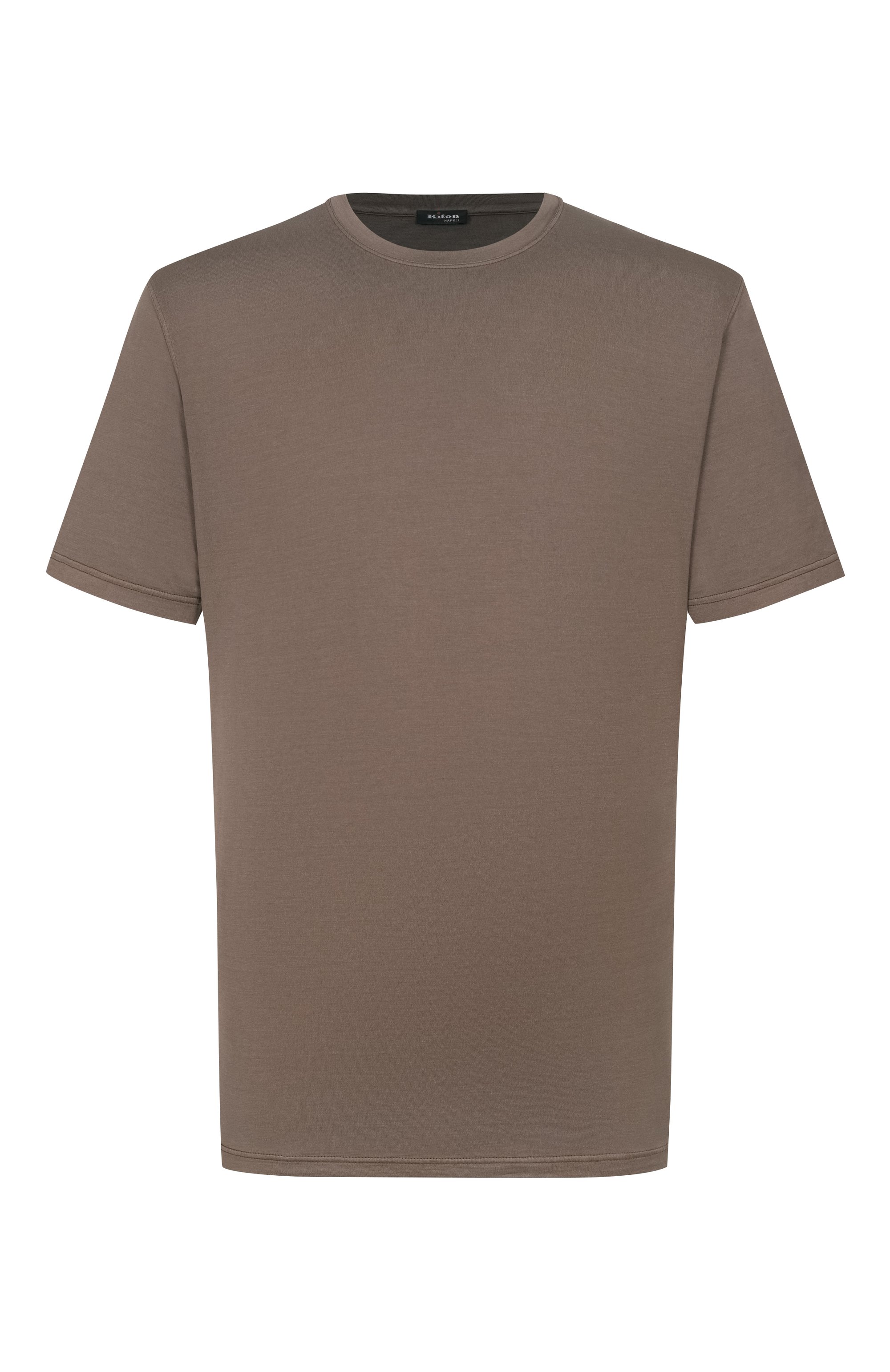 Футболка из шелка и хлопка KITON, арт. UMK0874, фото 1