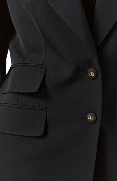 Шерстяной жакет DOLCE & GABBANA, арт. F29Z8T/GDCL0, фото 4