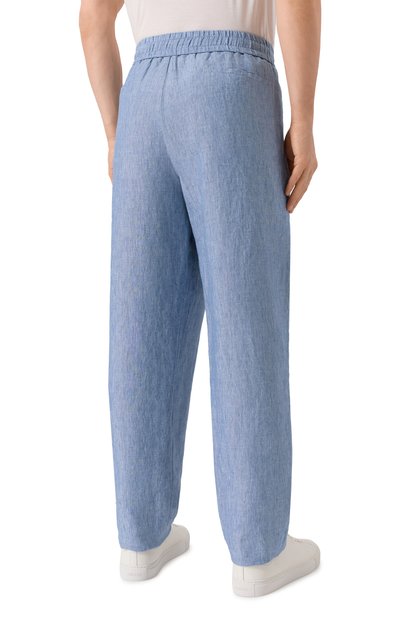 Льняные брюки GIORGIO ARMANI, арт. GM001744/AF17957, фото 4