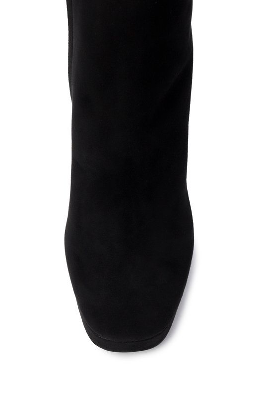 Замшевые ботильоны Marene 120 Jimmy Choo MARENEAB120SUE Чёрный  MARENEAB120SUE Фото 6