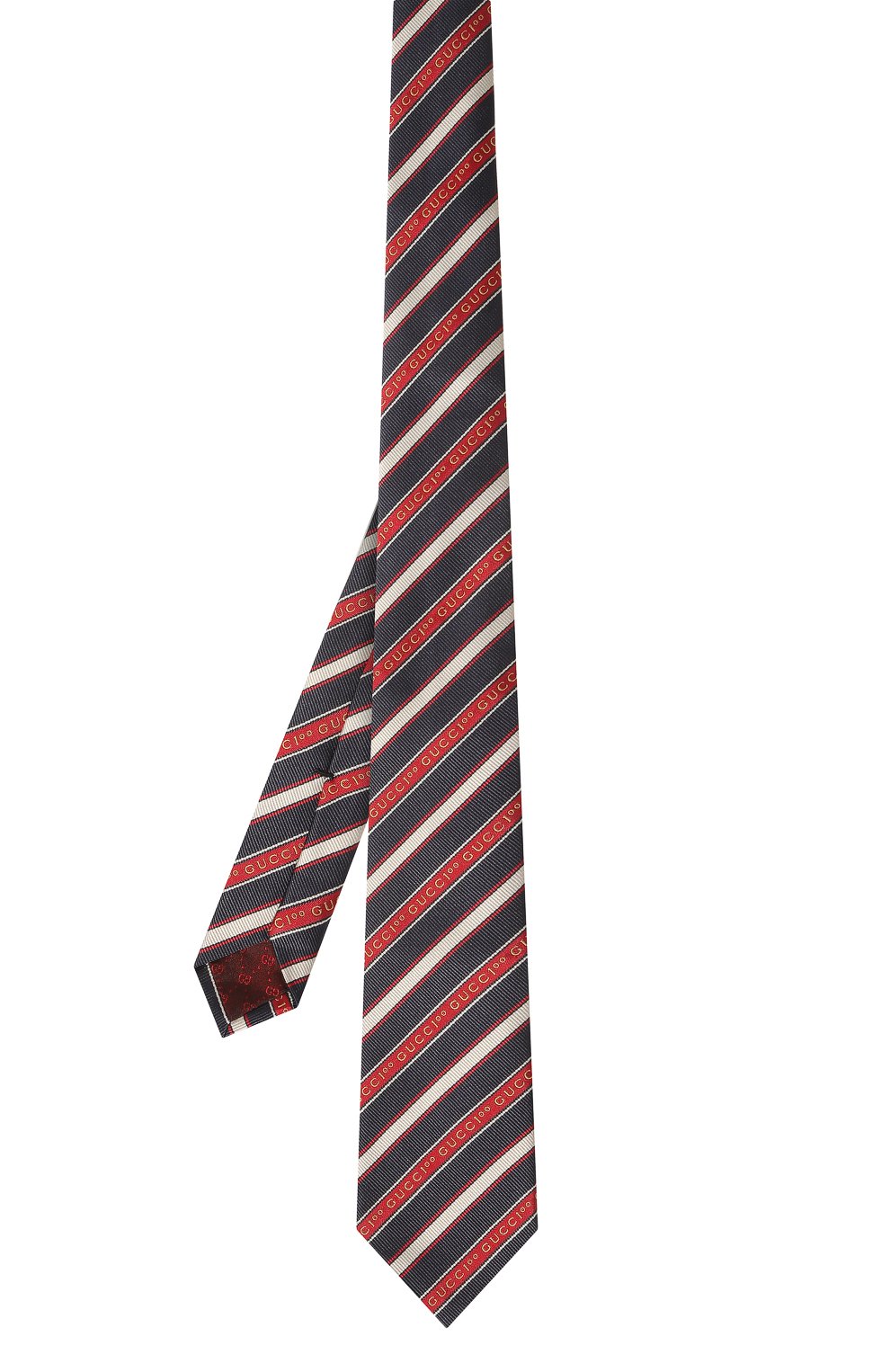 Шелковый галстук GUCCI, арт. 672364 4E002, фото 3