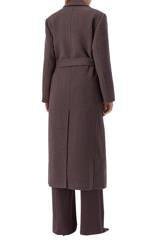 Пальто из шерсти и кашемира Brunello Cucinelli MD5329893 Коричневый  MD5329893 Фото 4