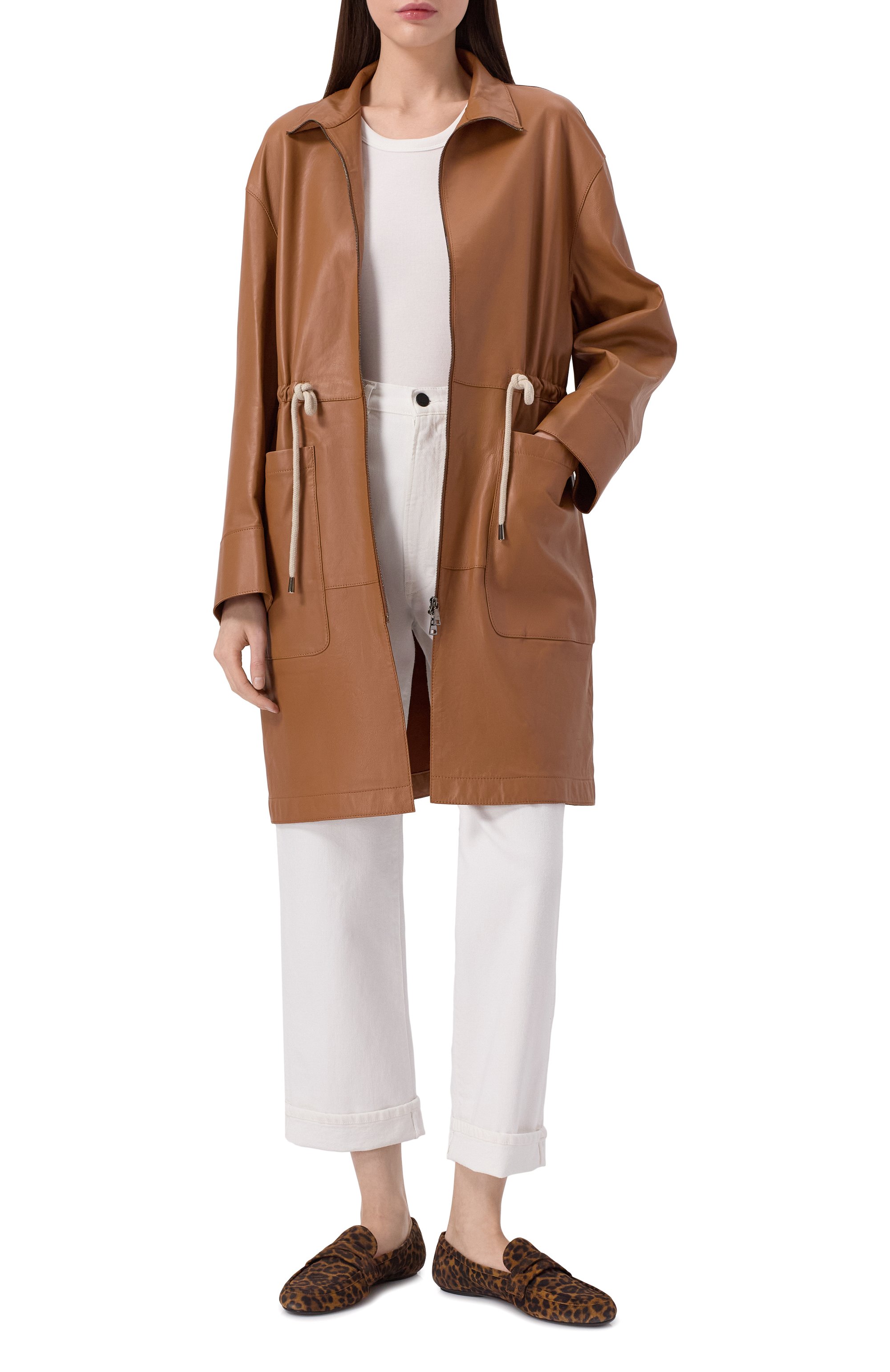 Кожаная парка ANTONELLI FIRENZE, арт. N7502/8966, фото 2