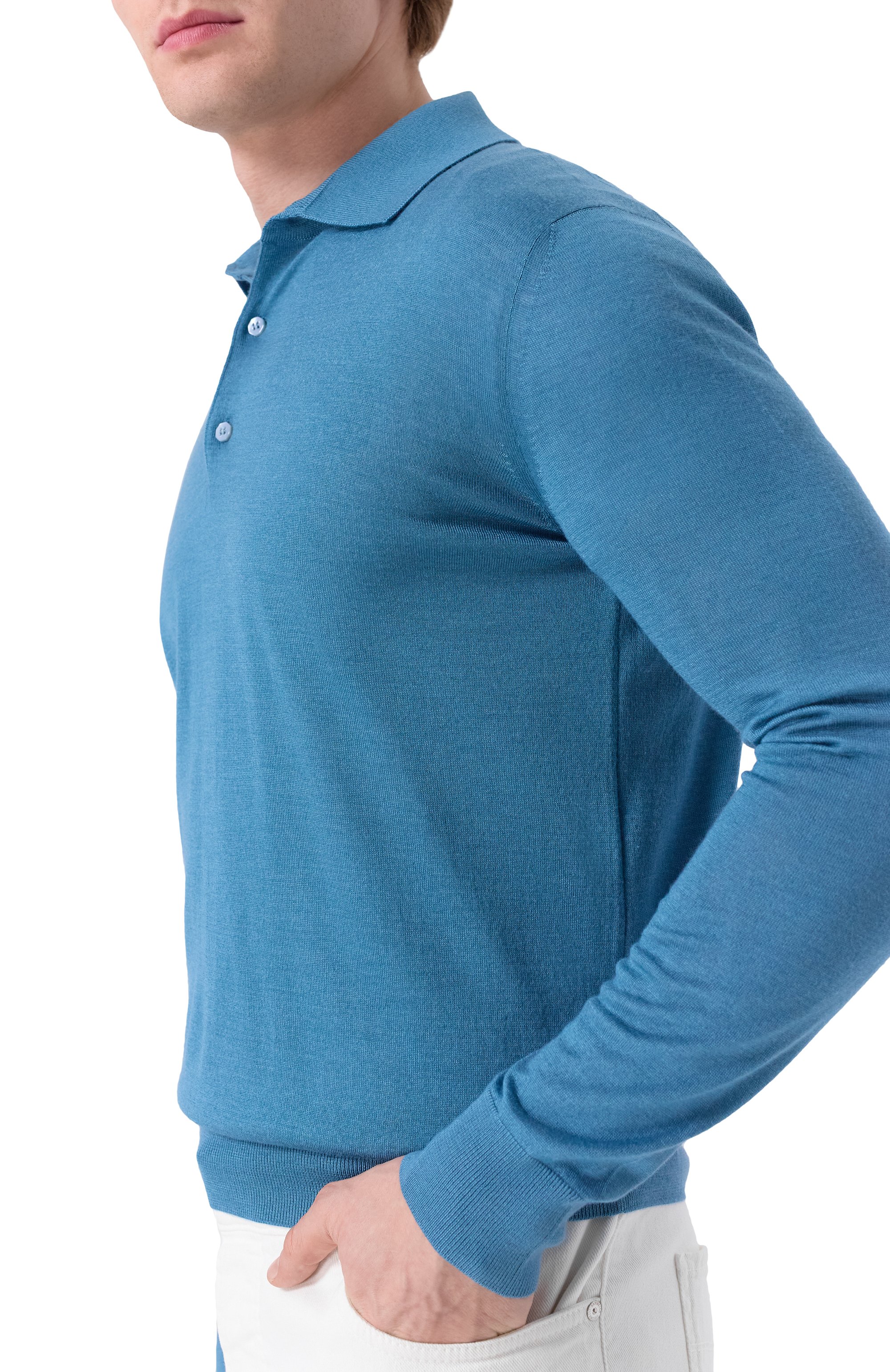 Поло из кашемира и шелка STEFANO RICCI, арт. KE03500P03/E25345, фото 5