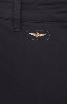 Мужские хлопковые брюки-карго AERONAUTICA MILITARE темно-синего цвета, арт. 241/PA1329CT2443 | Фото 6 (Драгоценные камни: Проставлено; Матери�ал внешний: Хлопок; Длина (брюки, джинсы): Стандартные; Материал сплава: Проставлено; Стили: Кэжуэл; Силуэт М (брюки): Карго; Случай: Повседневный)