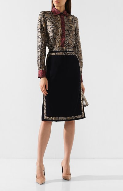 Юбка из вискозы VICTORIA BECKHAM, арт. SK MID 31006B, фото 2