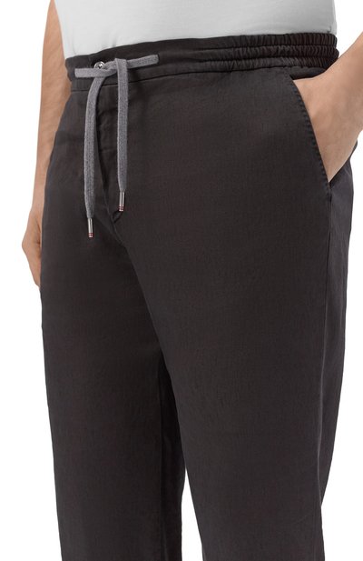 Брюки изо льна и лиоцелла MARCO PESCAROLO, арт. CARACCI0L0/5302, фото 5