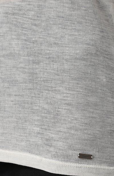 Шерстяной топ без рукавов SAINT LAURENT, арт. 468832/Y2TI2, фото 5