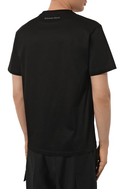 Хлопковая футболка STEFANO RICCI, арт. MNH4102960/TE0001, фото 4