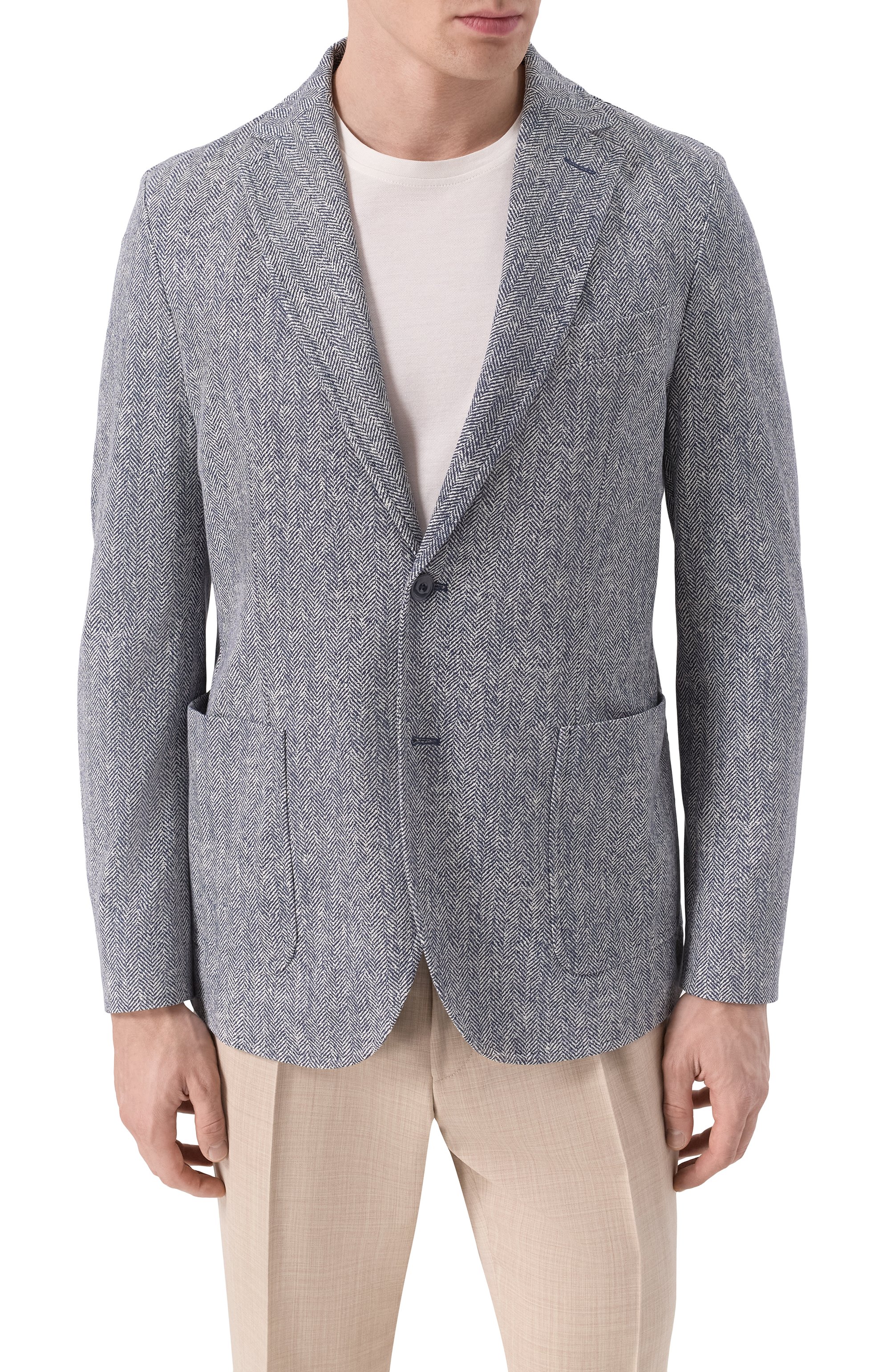 Хлопковый пиджак CIRCOLO 1901, арт. CN4800, фото 5