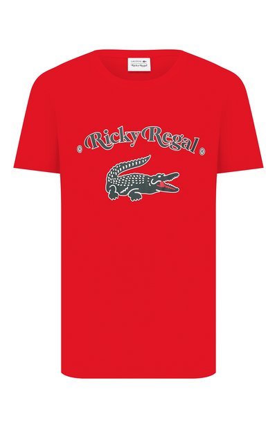Хлопковая футболка lacoste x ricky regal LACOSTE, арт. TH1745, фото 1
