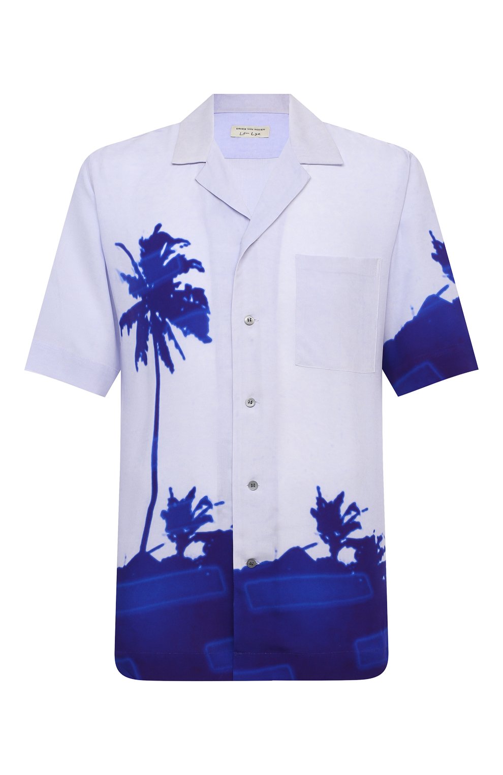 Рубашка из вискозы DRIES VAN NOTEN, арт. 211-20719-2003, фото 1