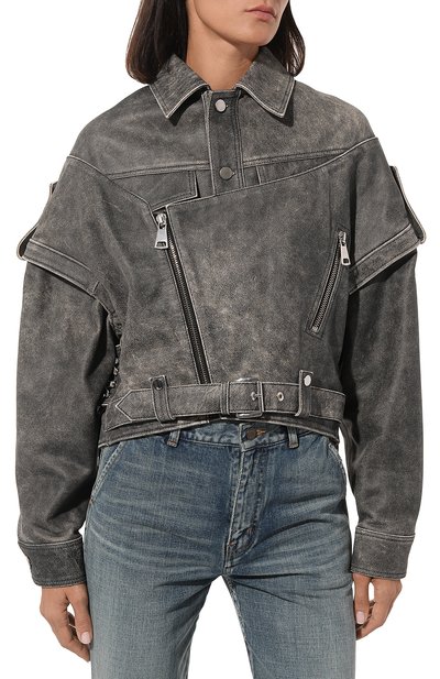 Кожаная куртка MANOKHI, арт. A00911, фото 3