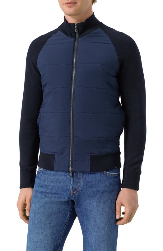 Комбинированный кардиган Paul&Shark 25411726/3XL Синий  25411726/3XL Фото 3