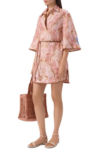 Кожаные сандалии surge SERGIO ROSSI кремового цвета по цене 72600 руб., арт. B14320/MMVN13, фото 3 Кожаные сандалии surge SERGIO ROSSI, арт. B14320/MMVN13, фото 3