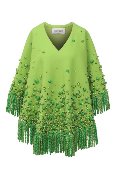 Женская пончо из шерсти и кашемира VALENTINO, арт. WB3CG2D015E