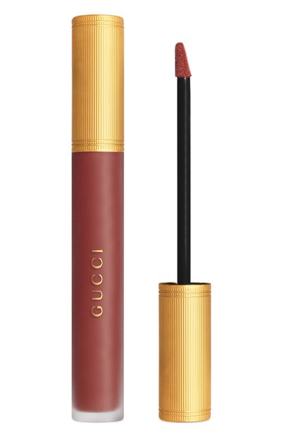 Жидкая губная помада rouge à lèvres liquide mat, оттенок 203 mildred rosewood GUCCI, арт. 3616303311322, фото 1
