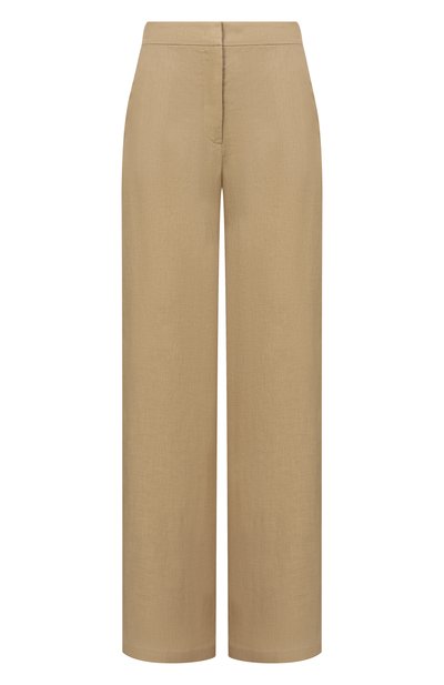 Женские льняные брюки MAX MARA STUDIO, арт. MSTTAPI0CA