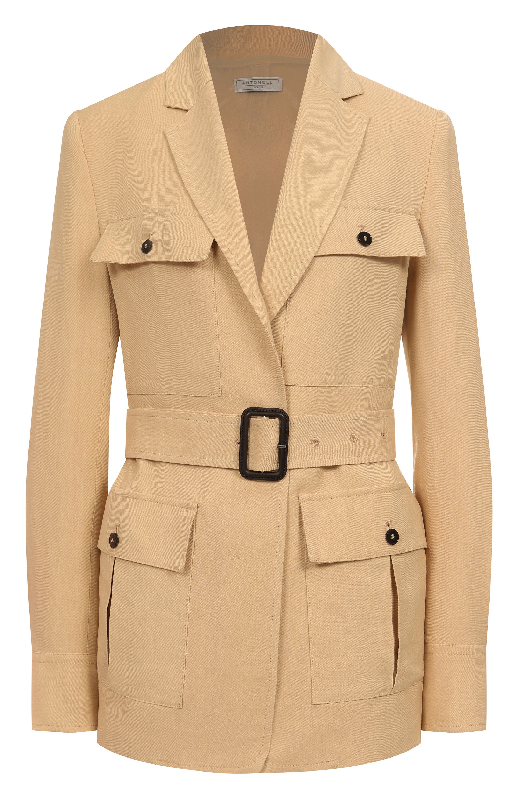 Жакет из вискозы и льна ANTONELLI FIRENZE, арт. N3609/935, фото 1