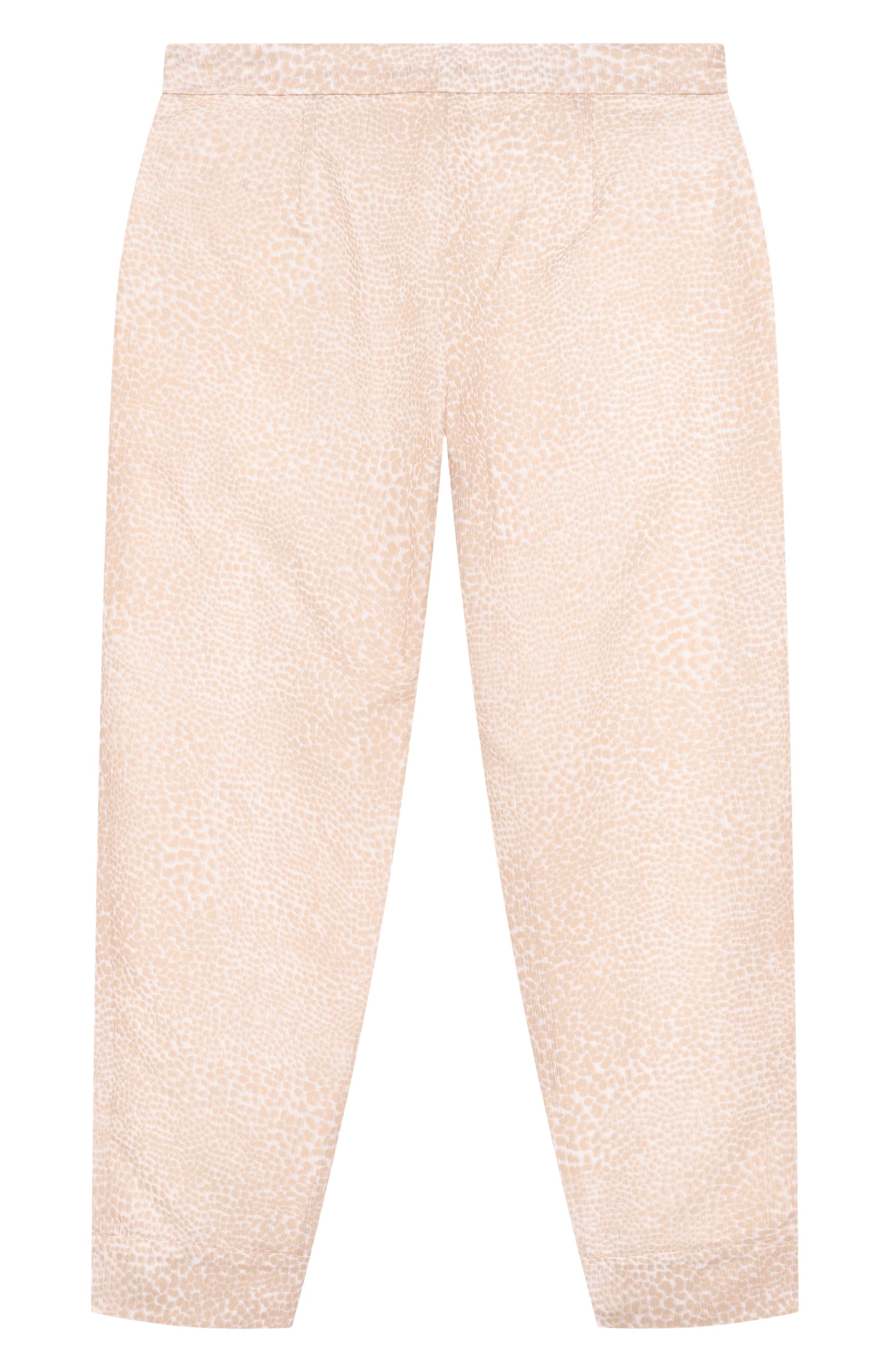 Брюки ELIE SAAB JUNIOR светло-бежевого цвета по цене 56650 руб., арт. EFPA023/TS1106_001, фото 2 Брюки ELIE SAAB JUNIOR, арт. EFPA023/TS1106_001, фото 2