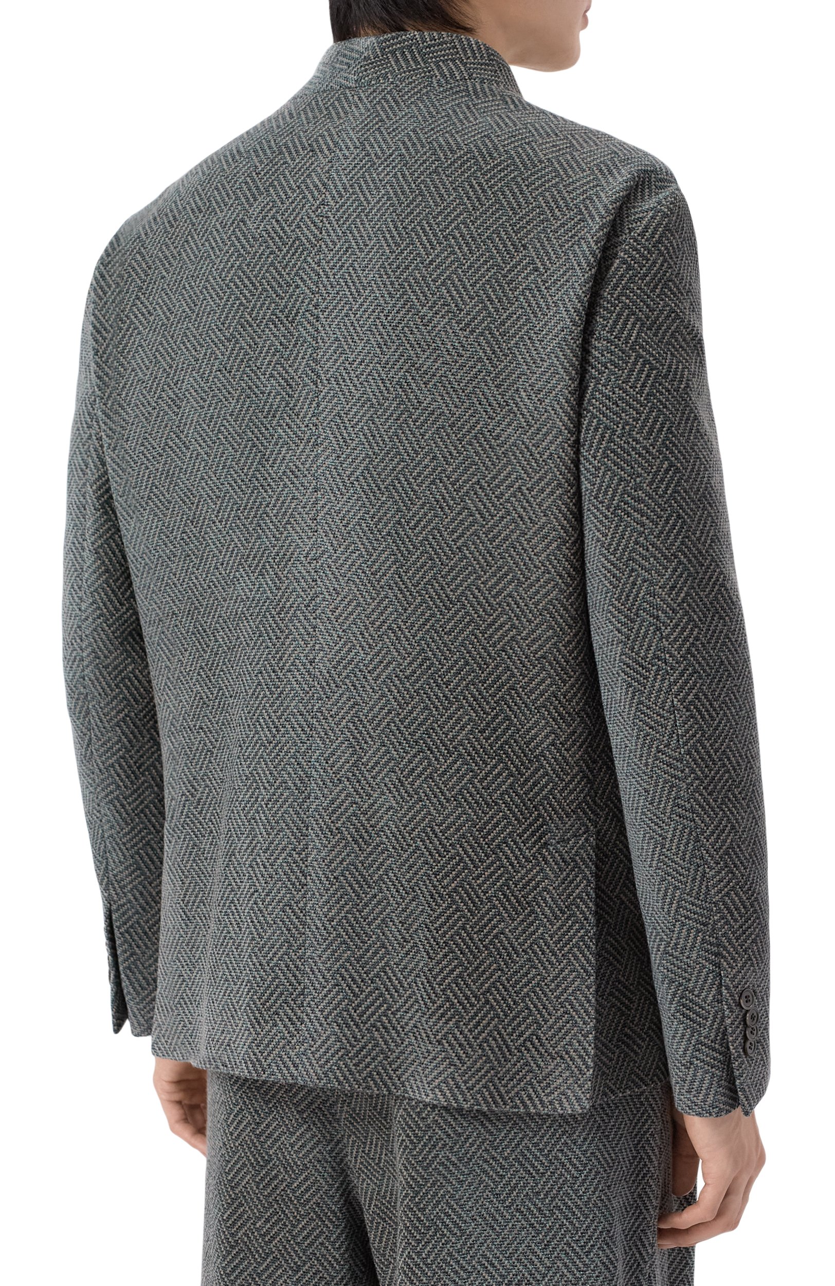 Пиджак из шерсти и вискозы GIORGIO ARMANI, арт. GM004464/TE23902, фото 4