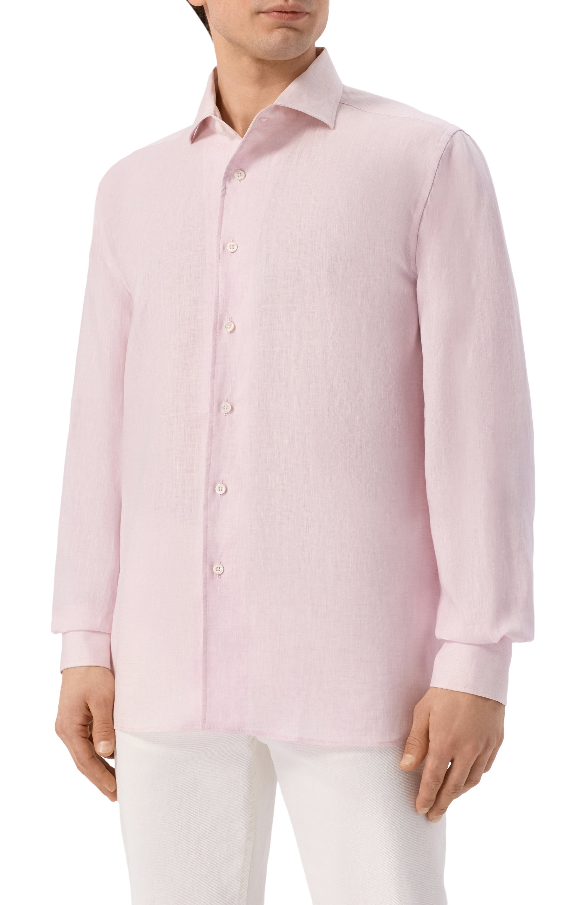 Льняная рубашка CORNELIANI, арт. 27P213/2711091, фото 3