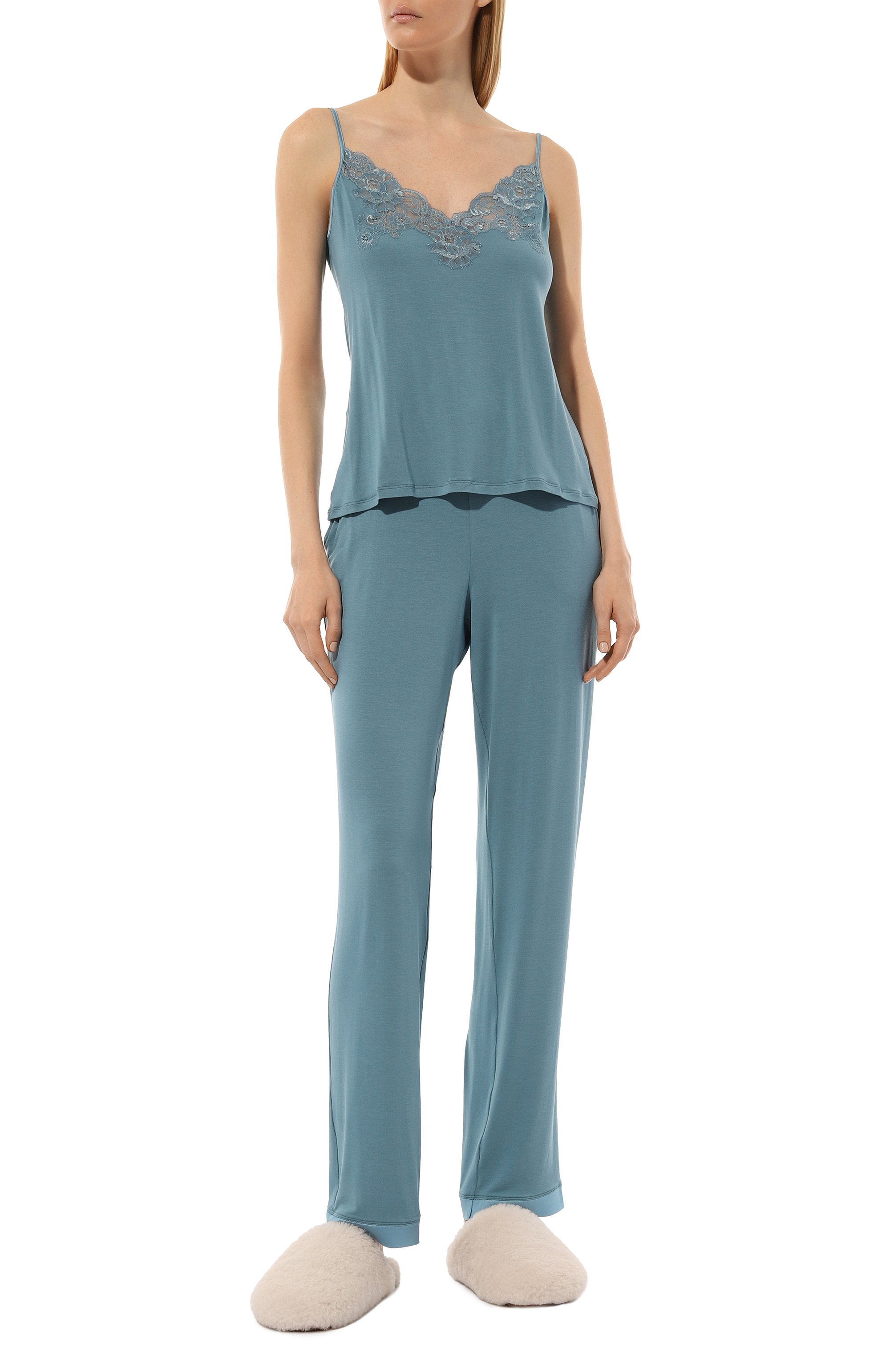 Топ I.D. SARRIERI голубого цвета по цене 37860 руб., арт. L9538, фото 2 Топ I.D. SARRIERI, арт. L9538, фото 2