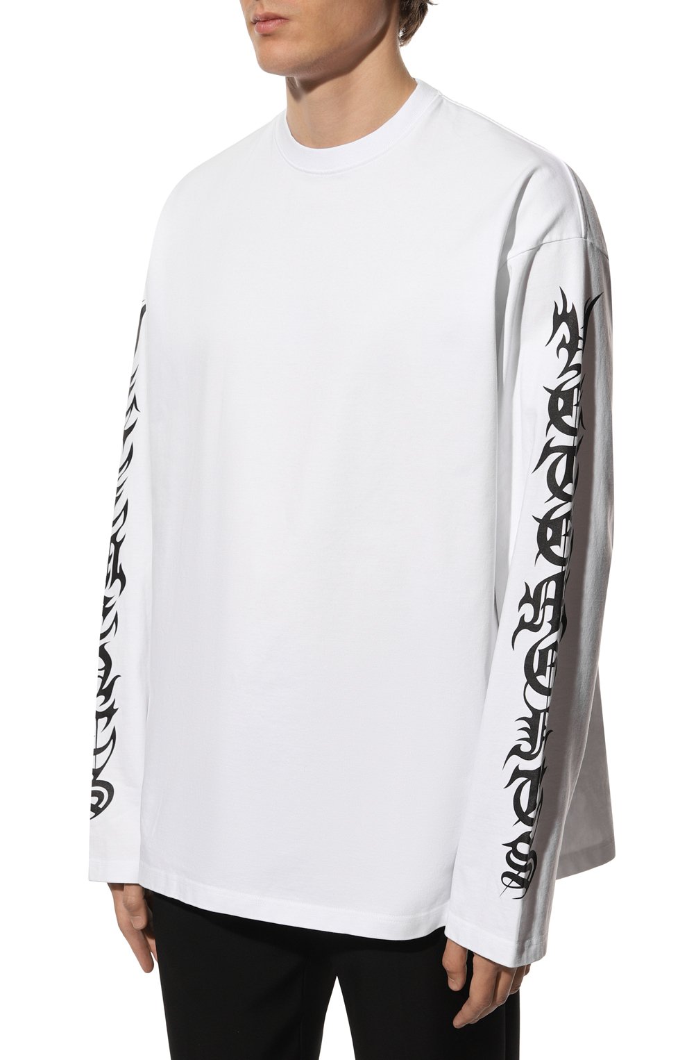 Хлопковый лонгслив VETEMENTS, арт. UA53LS100W 1604/M, фото 3