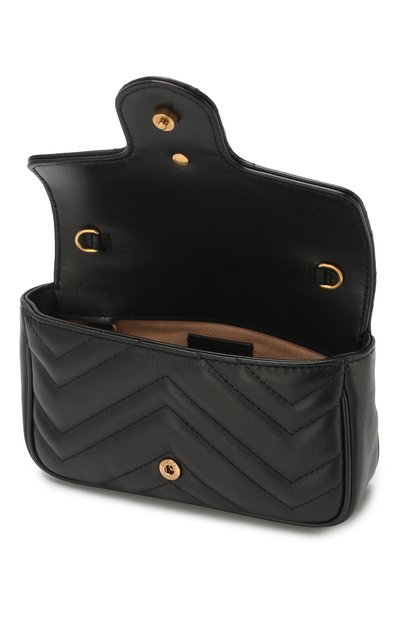 Сумка gg marmont super mini GUCCI, арт. 476433/DSVRT, фото 4