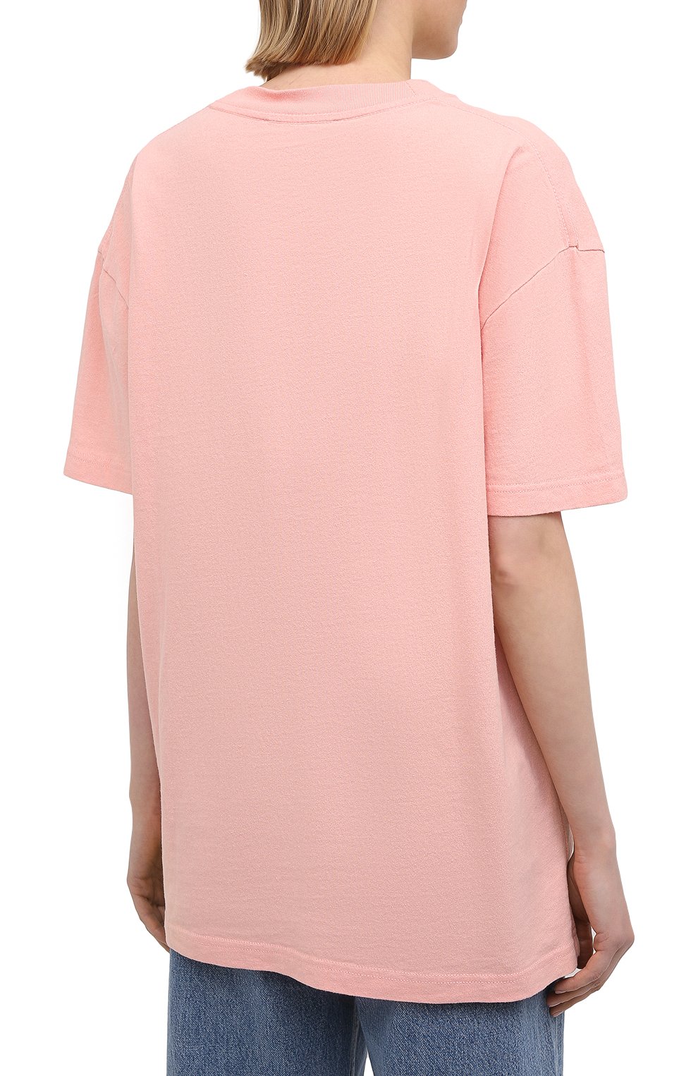 Хлопковая футболка ACNE STUDIOS, арт. AL0199, фото 4