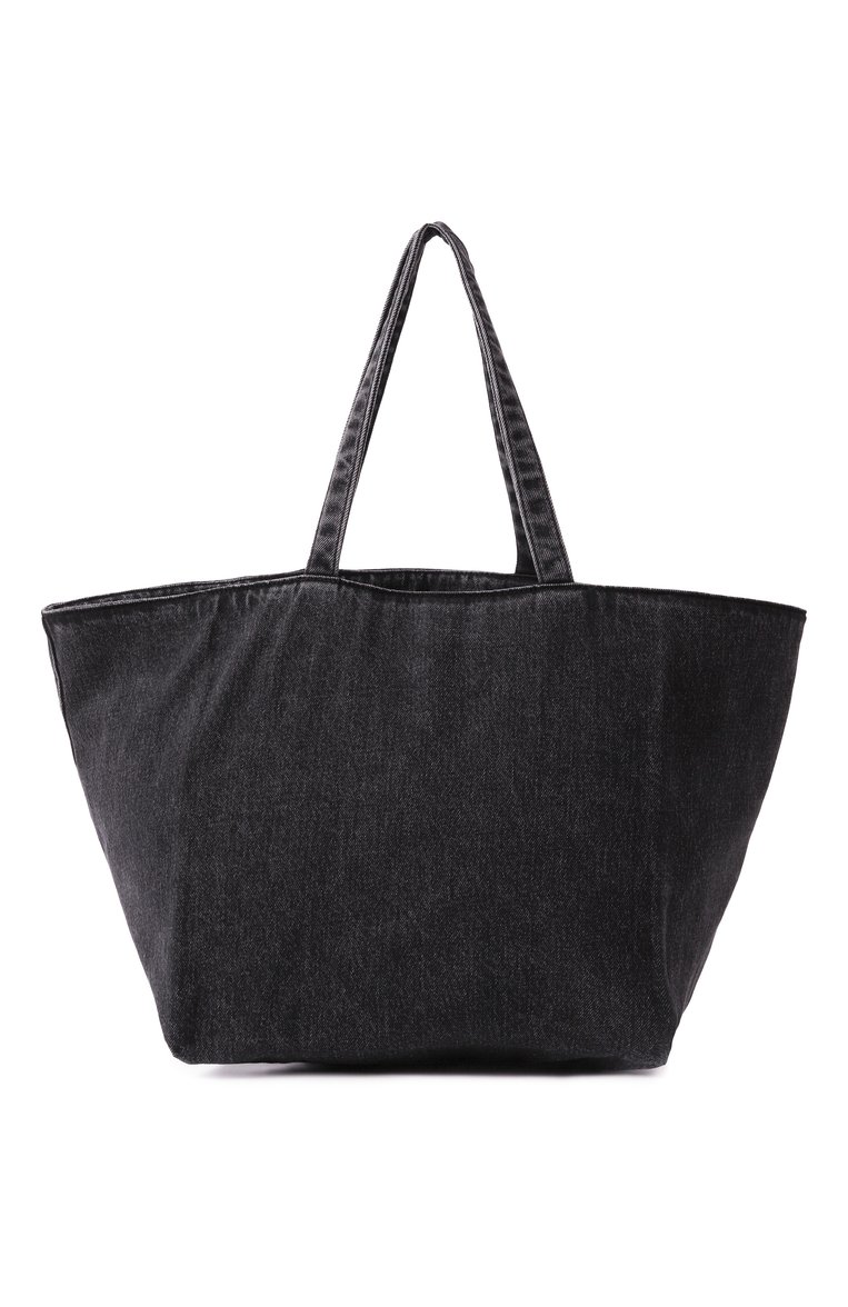 Женская сумка-тоут punch medium ALEXANDER WANG темно-серого цвета, арт. 20125T30T | Фото 6 (Материал сплава: Проставлено; Драгоценные камни: Проставлено; Размер: medium; Материал: Текстиль)