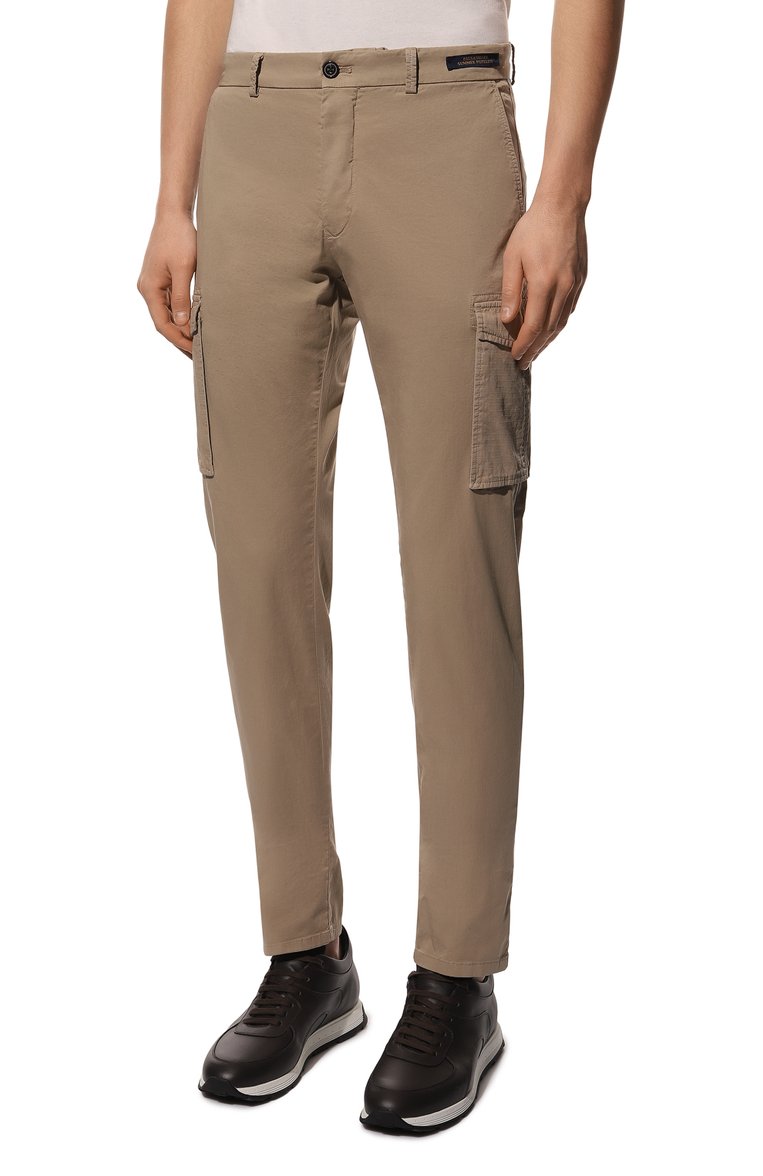 Хлопковые брюки-карго PAUL&SHARK, арт. 22414056, фото 3