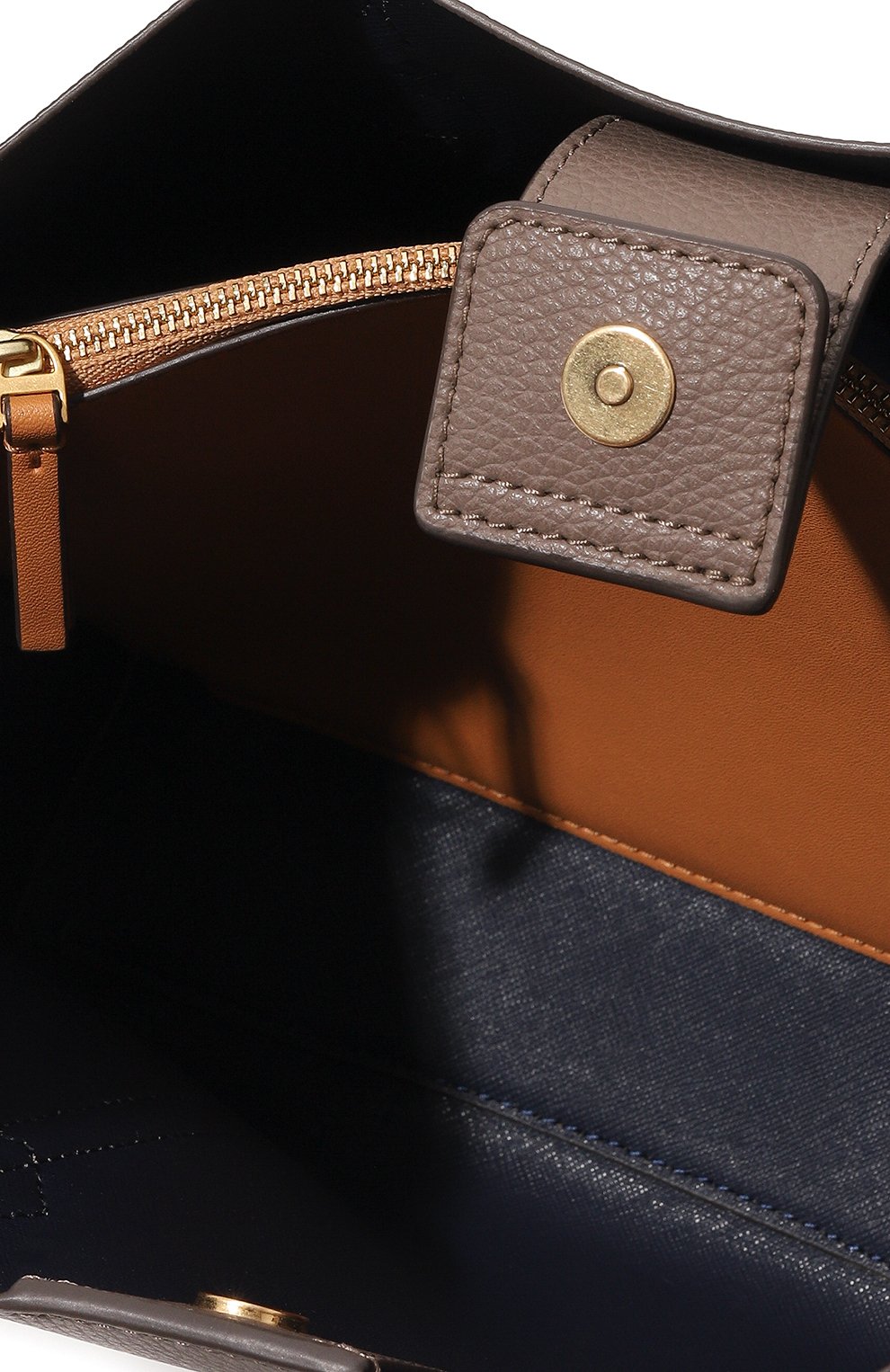 Сумка-тоут perry TORY BURCH коричневого цвета по цене 54550 руб., арт. 81928, фото 5 Сумка-тоут perry TORY BURCH, арт. 81928, фото 5