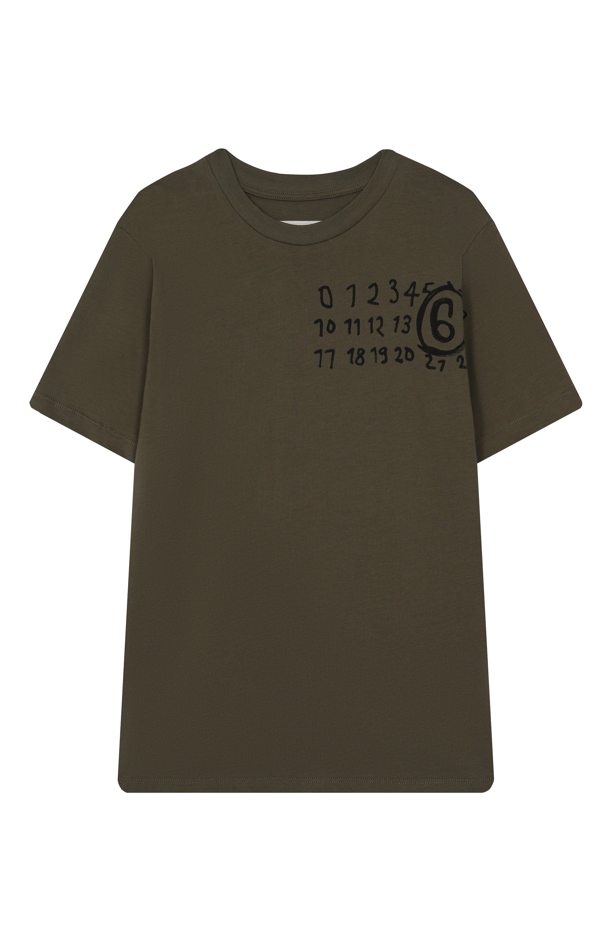 Хлопковая футболка MM6, арт. M60897/MM02Y, фото 1