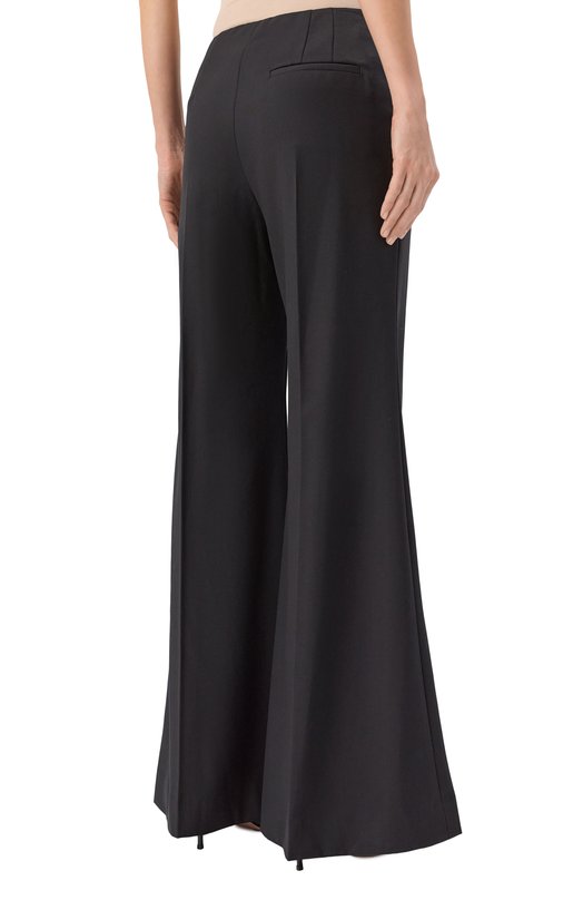 Шерстяные брюки Nina Ricci 25ACPA020/WV0324 Чёрный  25ACPA020/WV0324 Фото 4