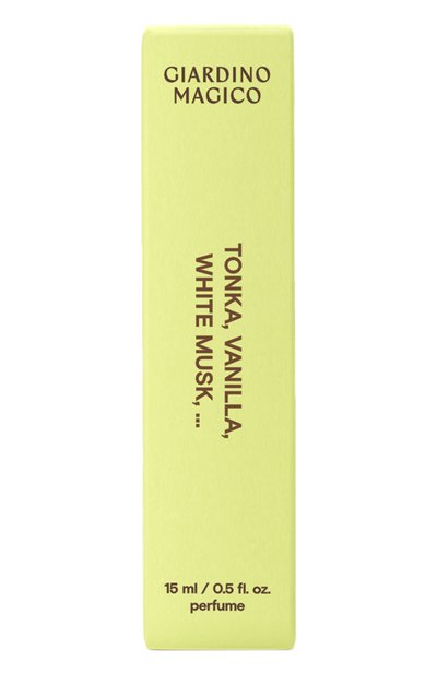 Концентрированные духи tonka vanilla white musk (15ml) GIARDINO MAGICO, арт. 4660222283610, фото 4