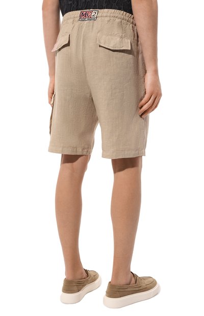 Льняные шорты MC2 SAINT BARTH, арт. MARSEILLE, фото 4