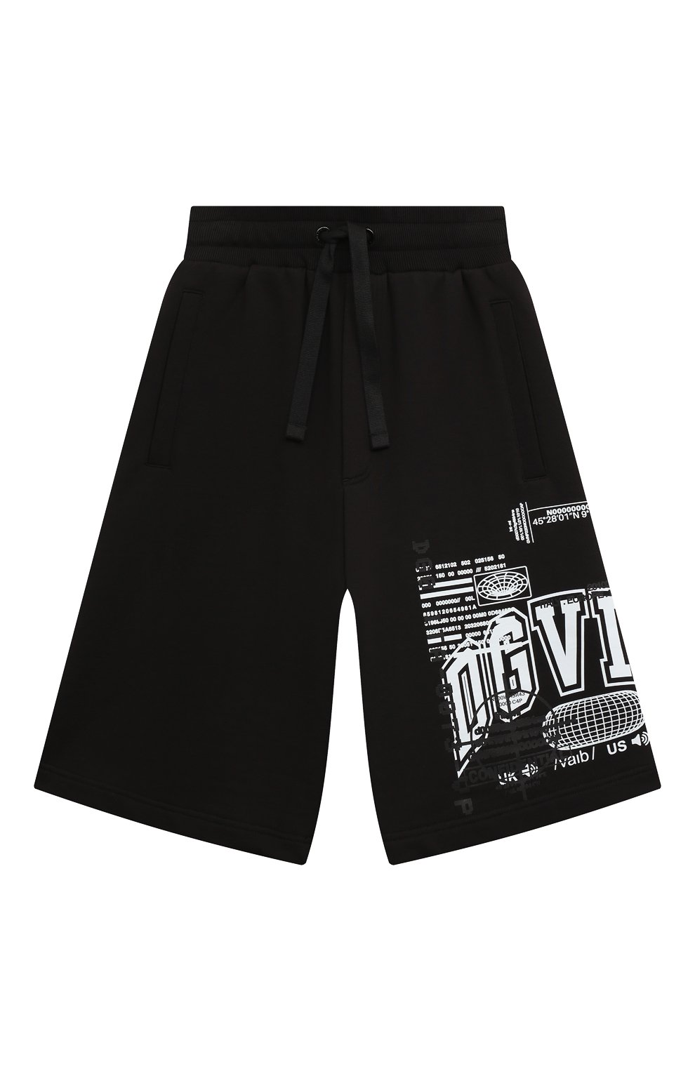 Хлопковые шорты DOLCE & GABBANA, арт. L7JQT0/G7M7B, фото 1