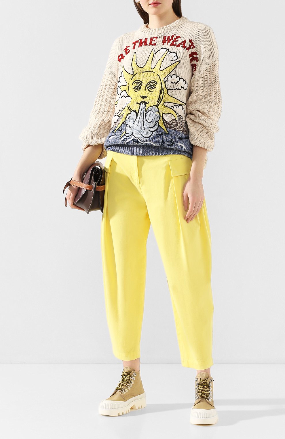 Свитер из смеси хлопка и льна STELLA MCCARTNEY, арт. 600208/S2174, фото 2