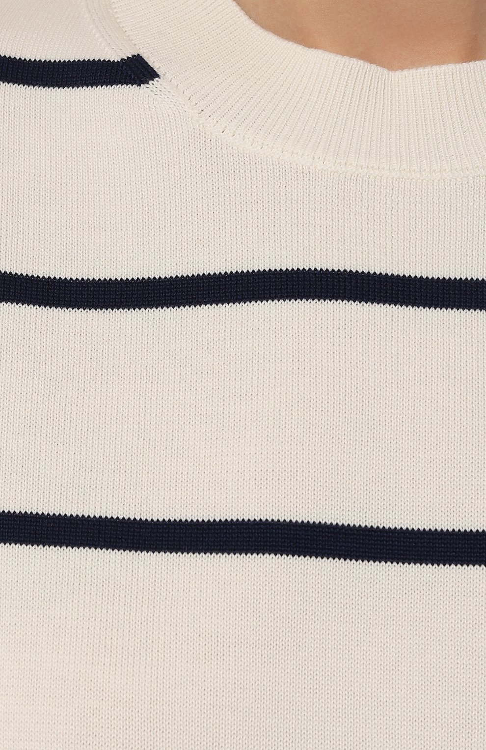 Хлопковый пуловер KITON, арт. D57734, фото 5