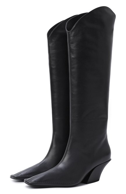 Женские кожаные казаки MUGLER, арт. MUWFW26FS225_TL001