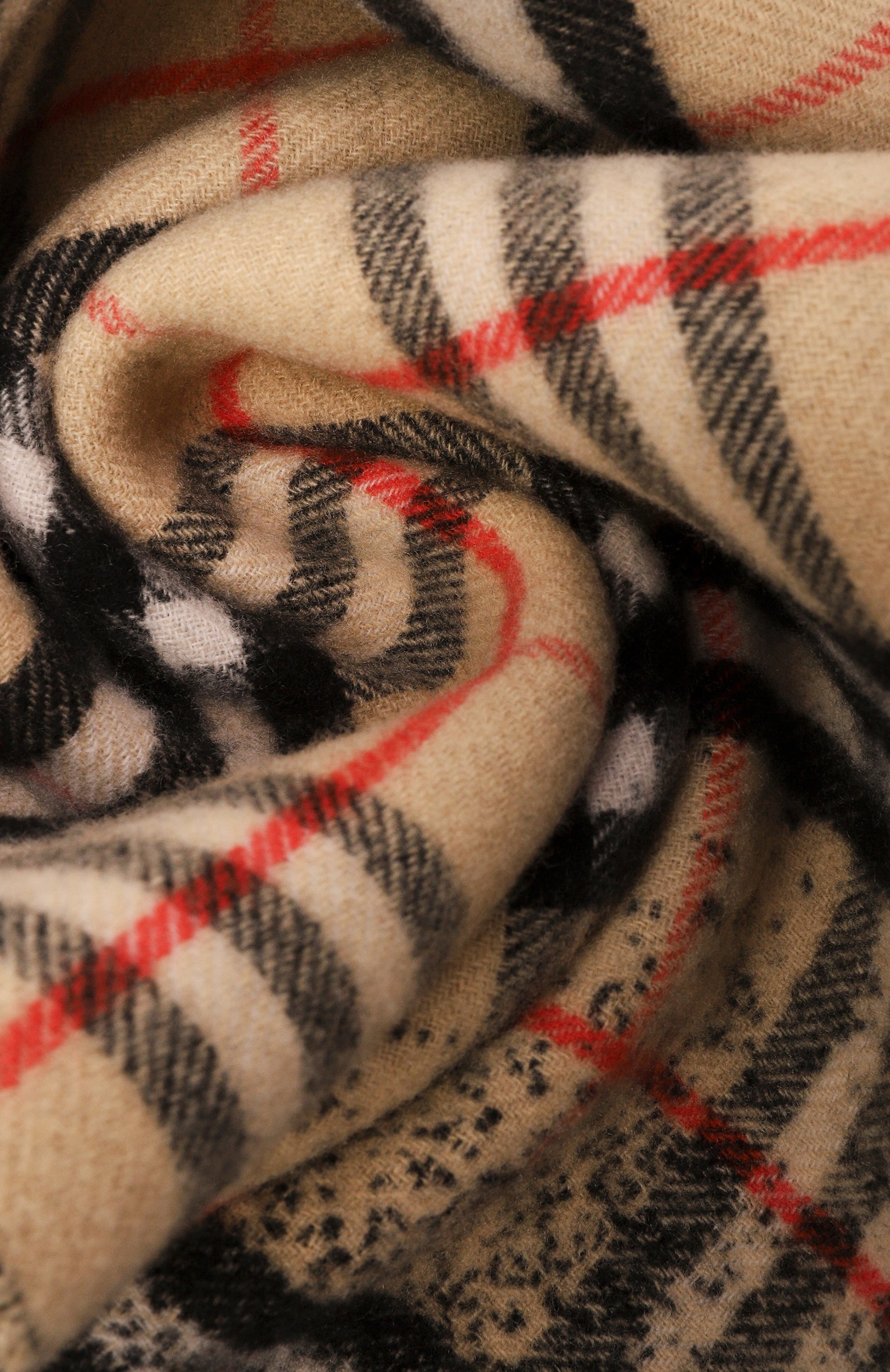 Кашемировый шарф BURBERRY, арт. 8117686, фото 3