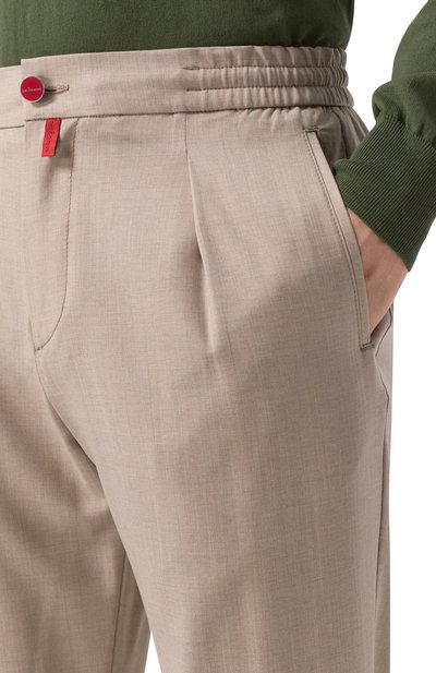 Шерстяные брюки KITON, арт. UP1LACK0630F06, фото 5