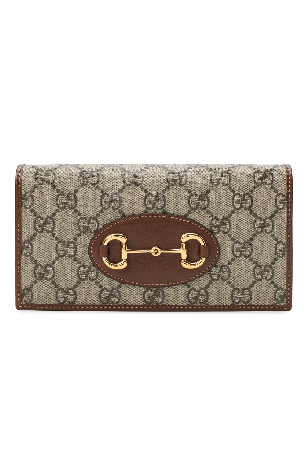 Кошелек horsebit 1955 на цепочке GUCCI коричневого цвета по цене 156500 руб., арт. 621892/92TCG, фото 1 Кошелек horsebit 1955 на цепочке GUCCI, арт. 621892/92TCG, фото 1